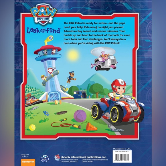New Paw Patrol Look & Find Book - Picture 2 of 8